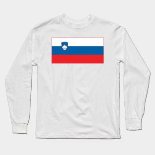 Flag of Slovenia Long Sleeve T-Shirt